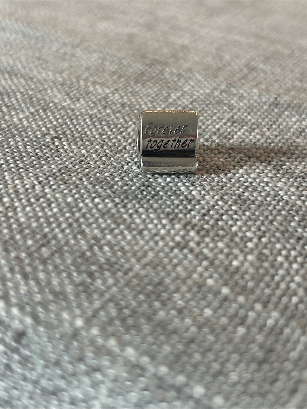Pandora Silver 'Forever Together' Engraved Charm